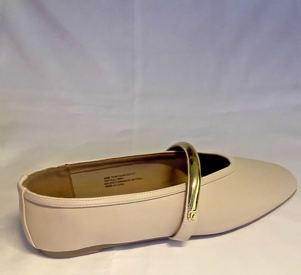REPORT CHARLESTON Flat Shoes Women's SZ 9.5 M  Beige